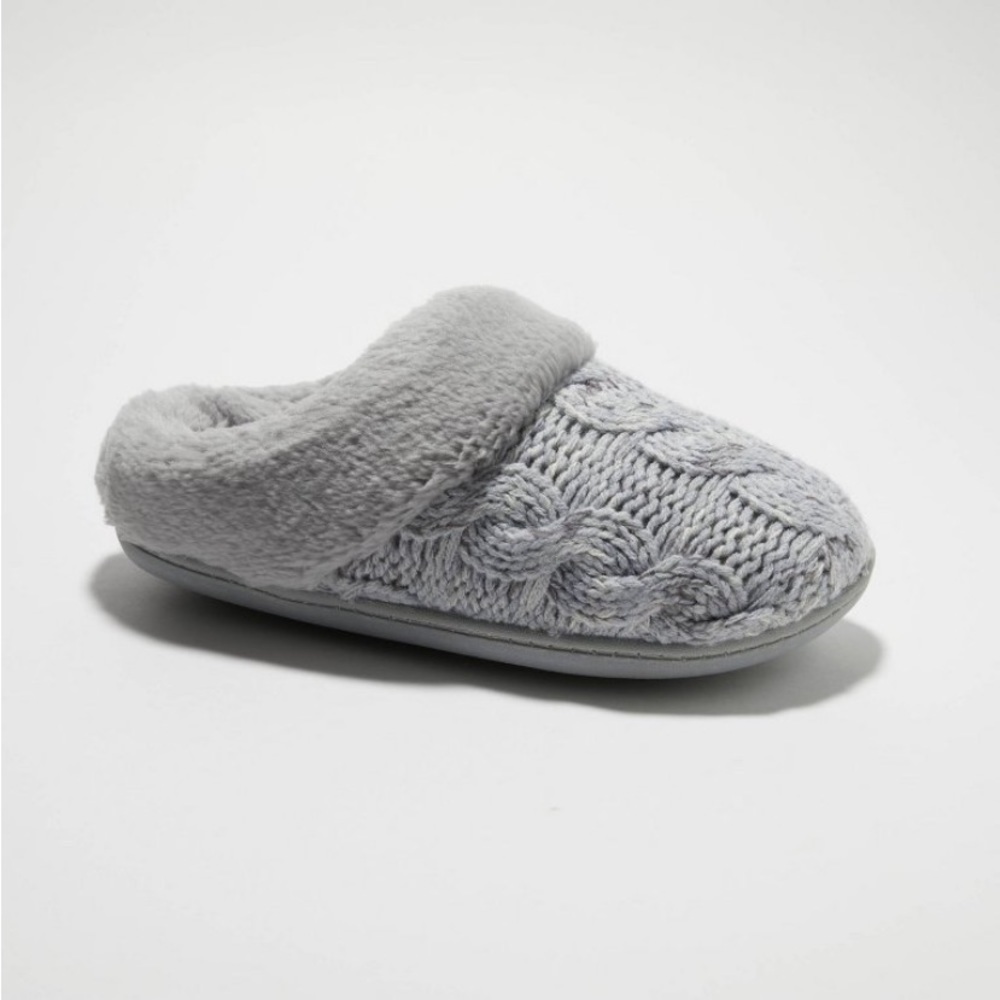 luxe by dearfoams Women's Carol Slippers
- Gray L